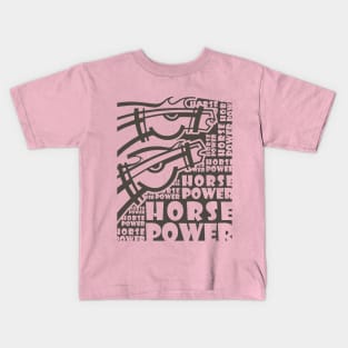 Two Horses Kids T-Shirt